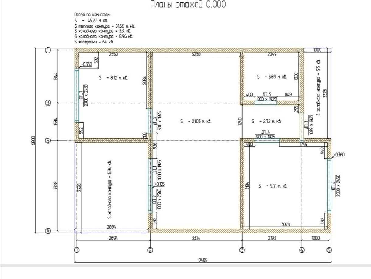 Planta 45m2